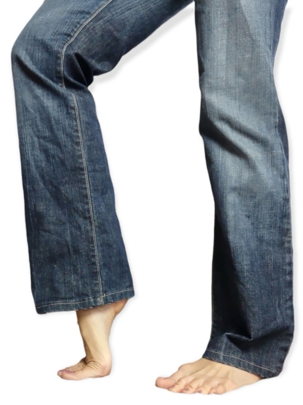 Y2K David Kahn Made in USA Lauren Bootcut Jeans Women's Size 6 - Picture 3 of 16